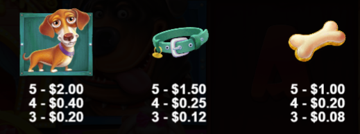 The Dog House Slot Review - medium paying symbols
