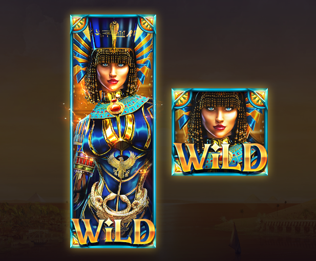 Stacked Wilds in Nefertiti's Nile