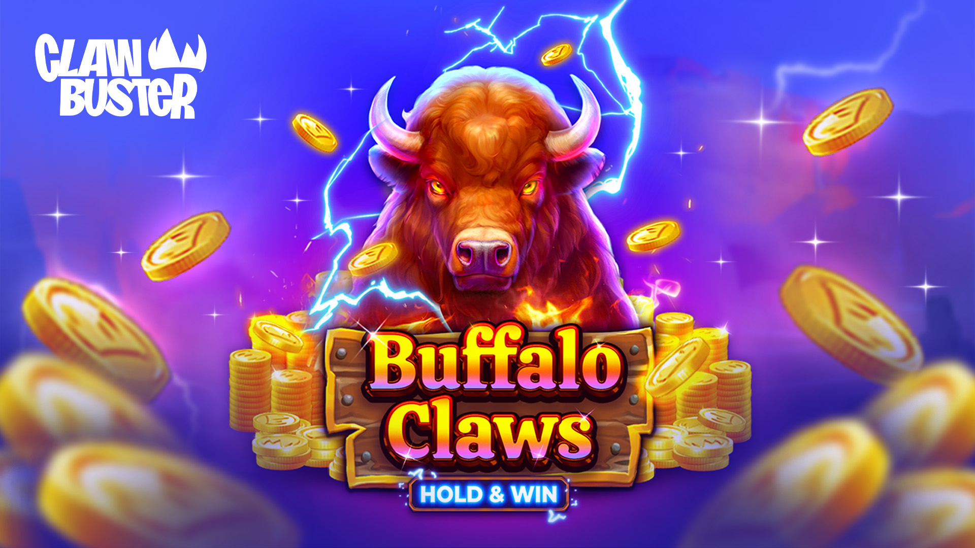 Buffalo Claws Hold & Win is Clawbuster’s latest slot, combining a classic buffalo theme with stacked wilds, Hold & Win mechanics and big multipliers.